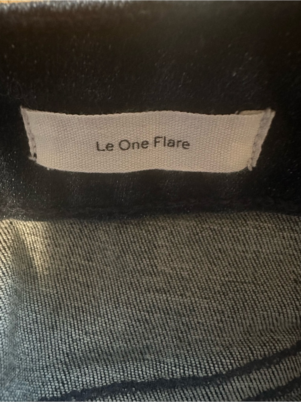 Frame Le One Flare Keller Wash Size 2 - Picture 6 of 6